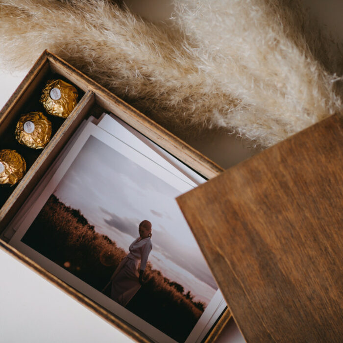 Photo + USB Wooden Gift Box